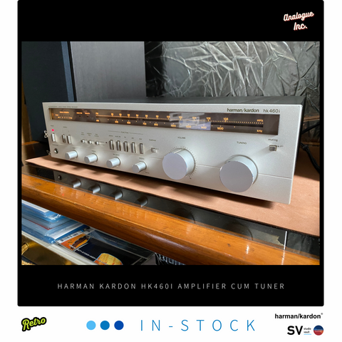 Harman Kardon : hk460i Stereo Amplifier & Tuner (100v) - 1981