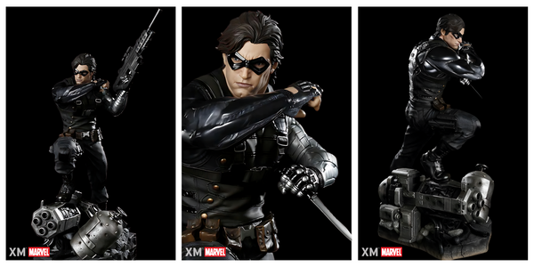 Marvel Comics : Winter Soldier Premium 1:4 Statue (ES : 500)