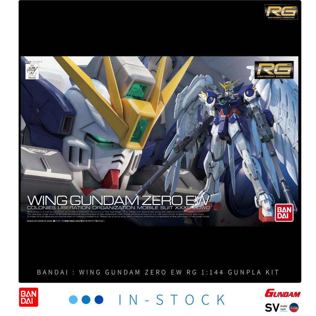 Gundam : Wing Gundam Zero EW RG 1/144 Gunpla Kit