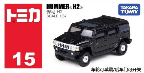 Tomica : No. 15 : Hummer H2 Diecast 1:67 Scale Collectible