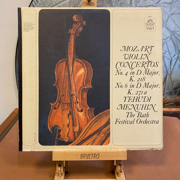 Mozart - Violin Concerto : Yehudi Menuhin, The Bath Festival Orchestra