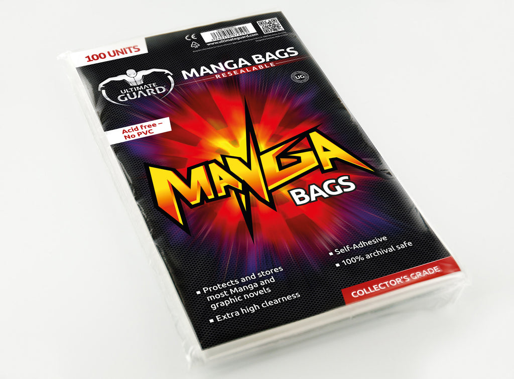 Manga Resealable Bags (Pack of 100)